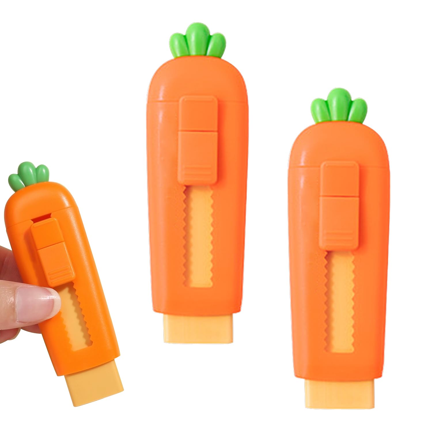 Amazon | ニンジン 消しゴム スライド消しゴム 消しゴム 小学生 よく